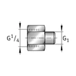 ARCALUB-C1.NIPPLE-M10X1-G1/4