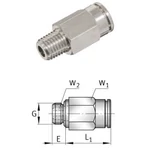ARCALUB-X.TUBEFIT-G1/8-SAT188G