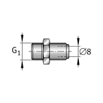 ARCALUB-C1.TUBEFIT-G1/4-SAT148G