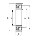 29332-E1 (FAG) 160x270x67mm