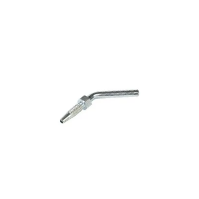 Csőszár 45° d=6mm rövid