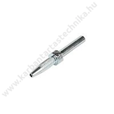 Csőszár egyenes d=6mm rövid 11,3mm-es tömlőhöz