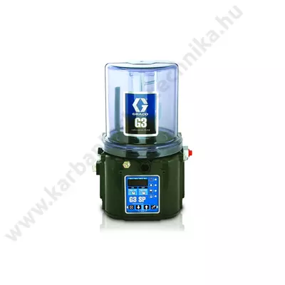 G3™ PRO Grease Lubrication Pump, 230 VAC, 12Lit, Alarm, Manual Run, DIN, Wiper Arm,Low Level