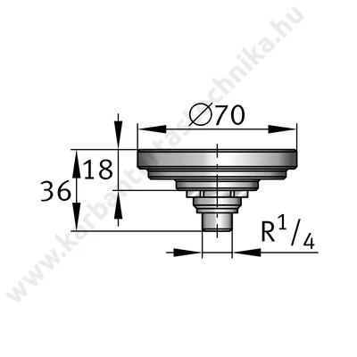 ARCALUB-C1.MOUNT-SUPPORT-R1/4