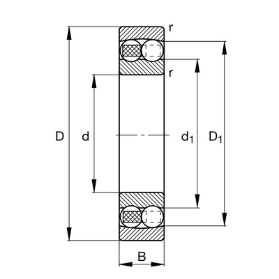 29332-E1-XL (FAG) 160x270x67mm