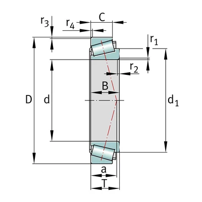 32009-X-XL (FAG) 45x75x20mm