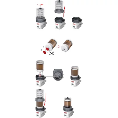 ARCALUB-C8.LC800-Zsírkartus